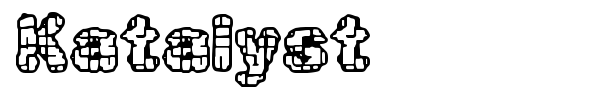 Katalyst font preview
