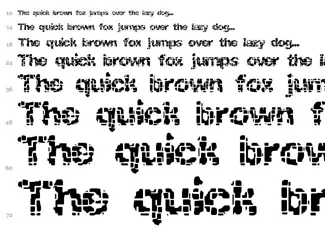 Katalyst font waterfall