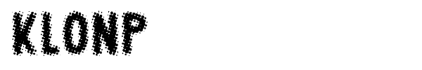 Klonp font