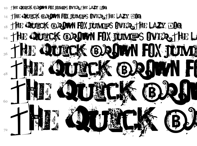 Laundromat 1967 font waterfall