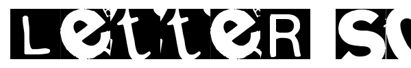 Letter Soup Mainz font