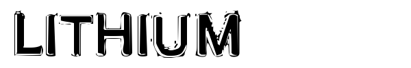 Lithium font