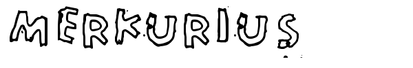Merkurius font