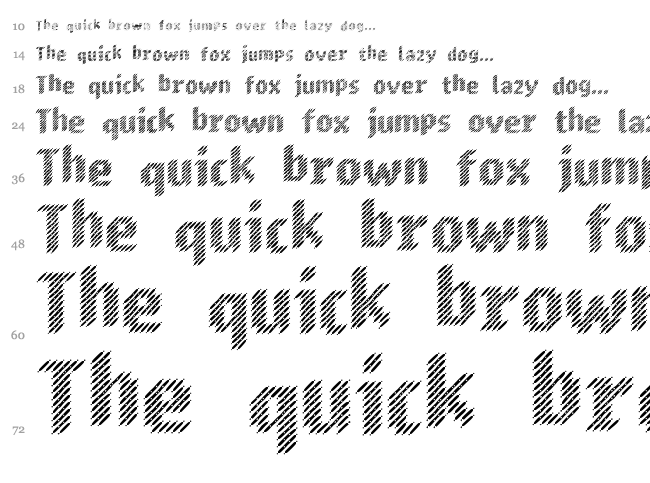 Murrx font waterfall