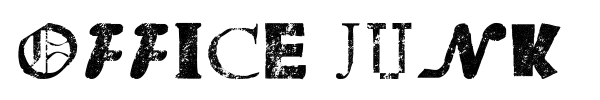 Office Junk font