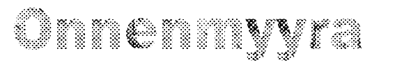 Onnenmyyra font