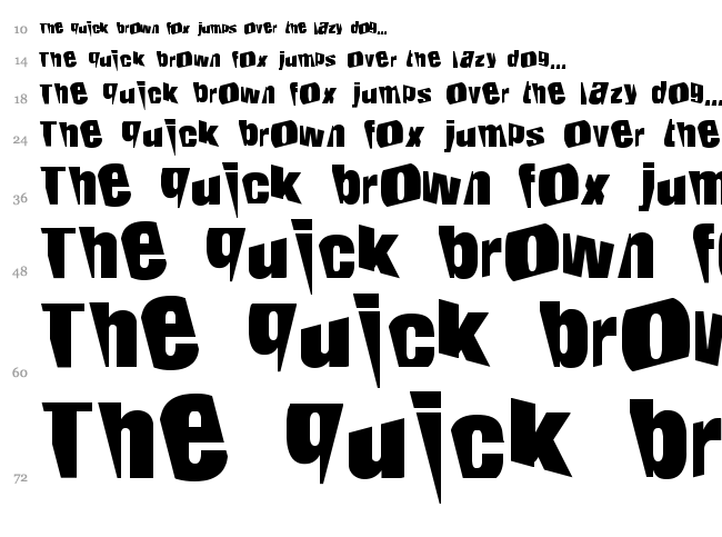Petroleum font waterfall