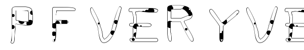 PFveryverybadfont font preview