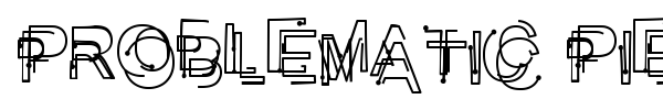 Problematic Piercer font