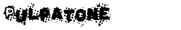 Pulpatone font
