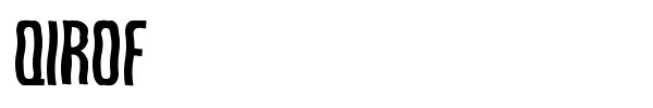 Qirof font