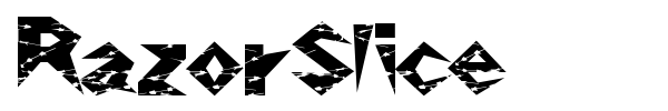 RazorSlice font