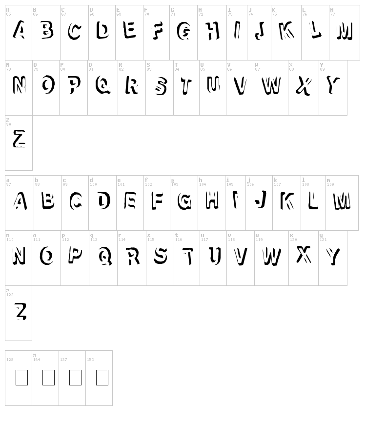 Refrigeration font map