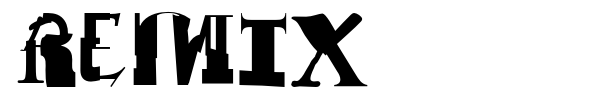 Remix font