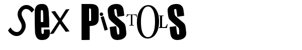 Sex Pistols font