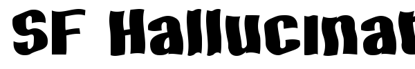SF Hallucination font
