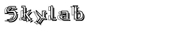 Skylab font