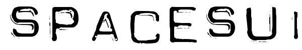 Spacesuit font preview