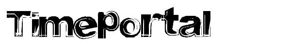 Timeportal font