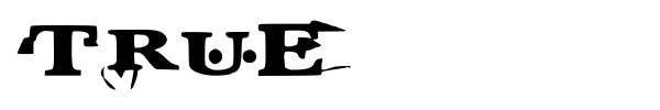 True font