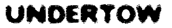 Undertow font preview