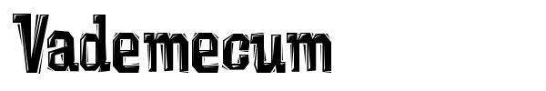 Vademecum font