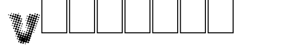 Vanished font