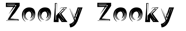 Zooky Zooky font
