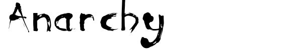 Anarchy font