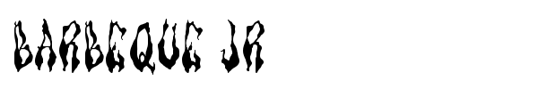 Barbeque Jr font