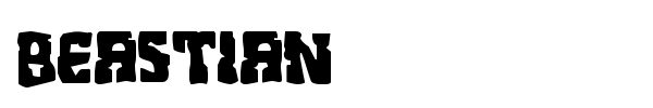 Beastian font preview