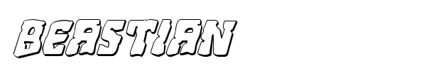 Beastian font preview