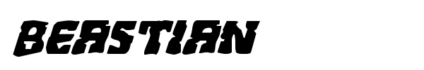 Beastian font preview
