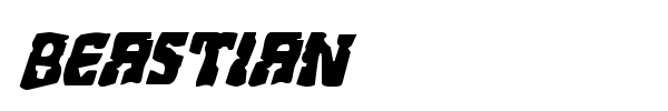 Beastian font preview