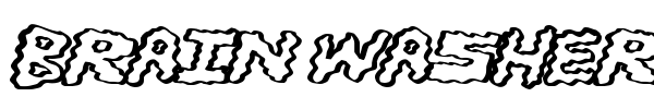 Brain Washers font