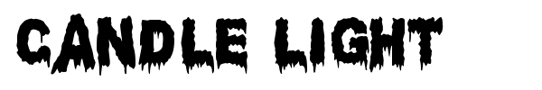 Candle Light font