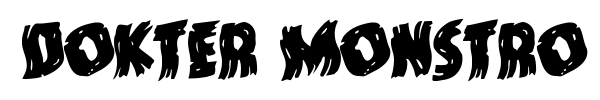 Dokter Monstro font