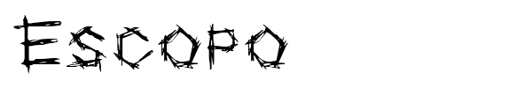 Escopo font