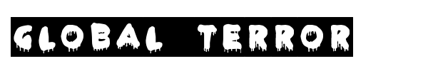 Global Terror font