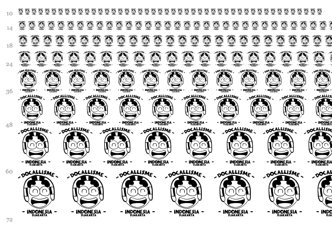 Goblins font waterfall