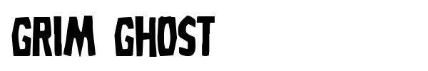 Grim Ghost font preview