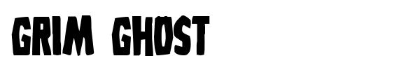 Grim Ghost font preview
