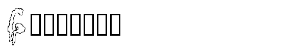 Grossout font
