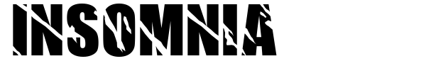 Insomnia font