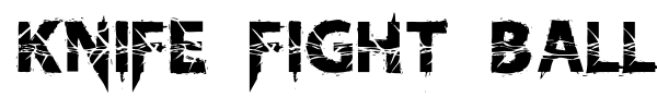 Knife Fight Ballet font preview