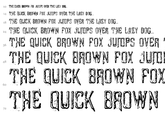 Liszthius-Alkimista font waterfall