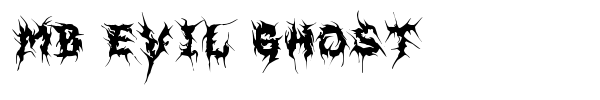 MB Evil Ghost font