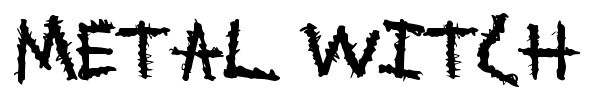 Metal Witch font
