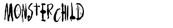Monsterchild font