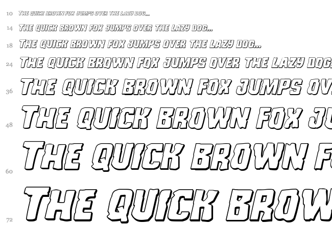 Monster Hunter font waterfall